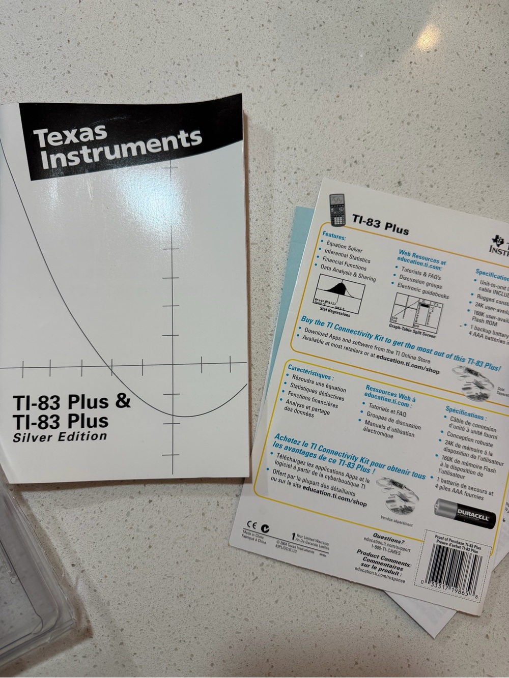 Texas Instruments TI-83 Plus Graphing Calculator - Picture 3 of 5